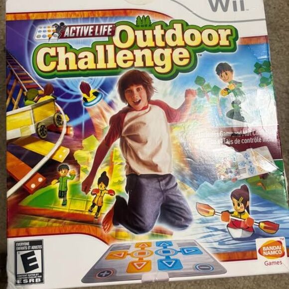 Nintendo Other - Nintendo Wii “Active Life Outdoor Challenge” Game + Mat Set (Complete in Box!)